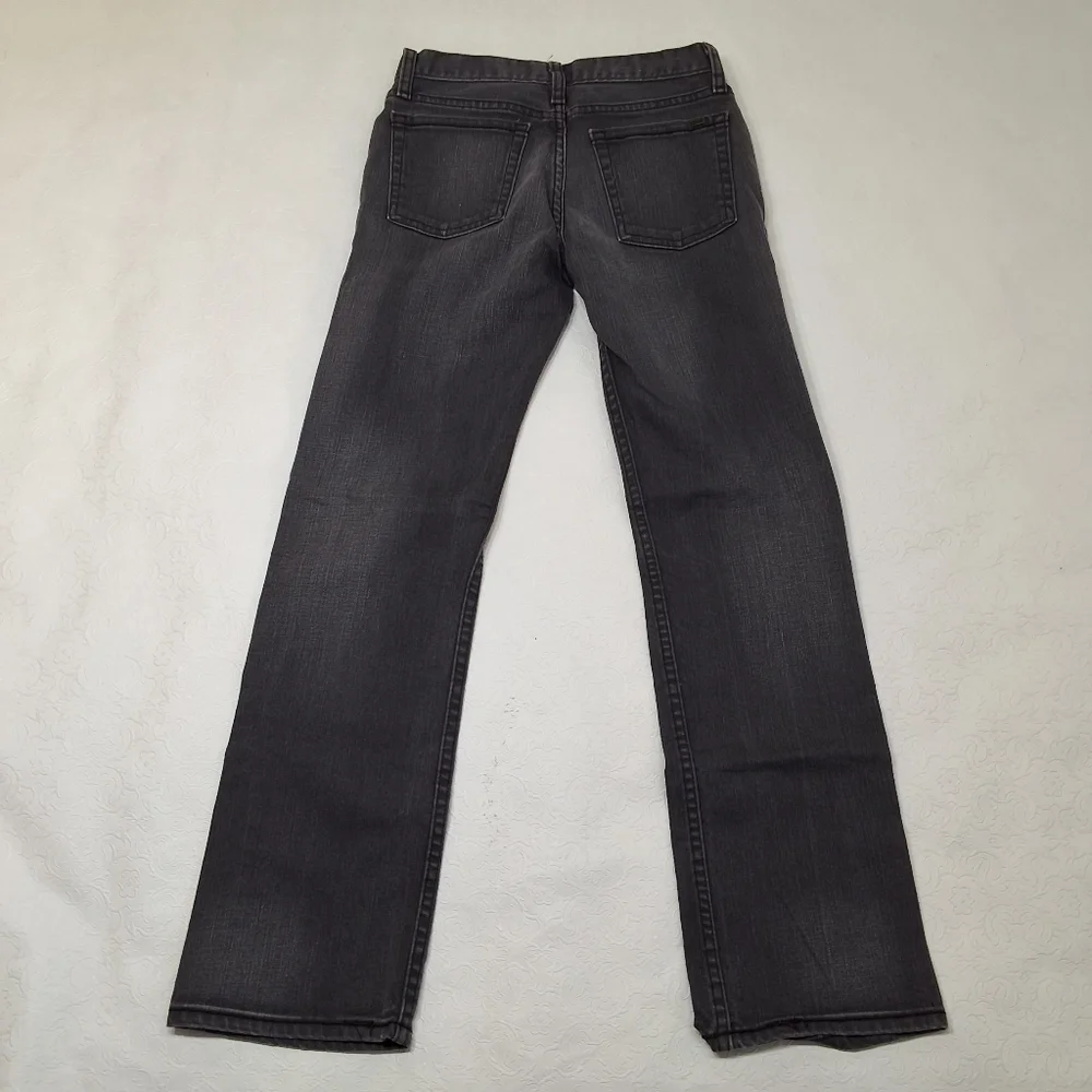 VANS Boys off the wall gray denim Jeans size 14 - Picture 2 of 7